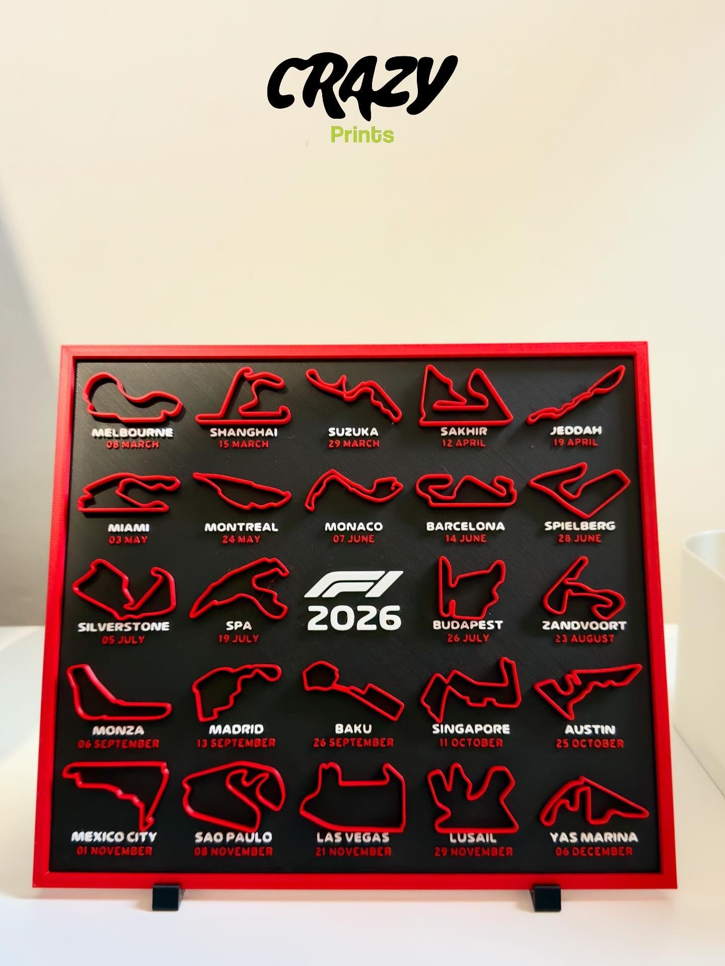 The Perfect F1 2026 Calendar