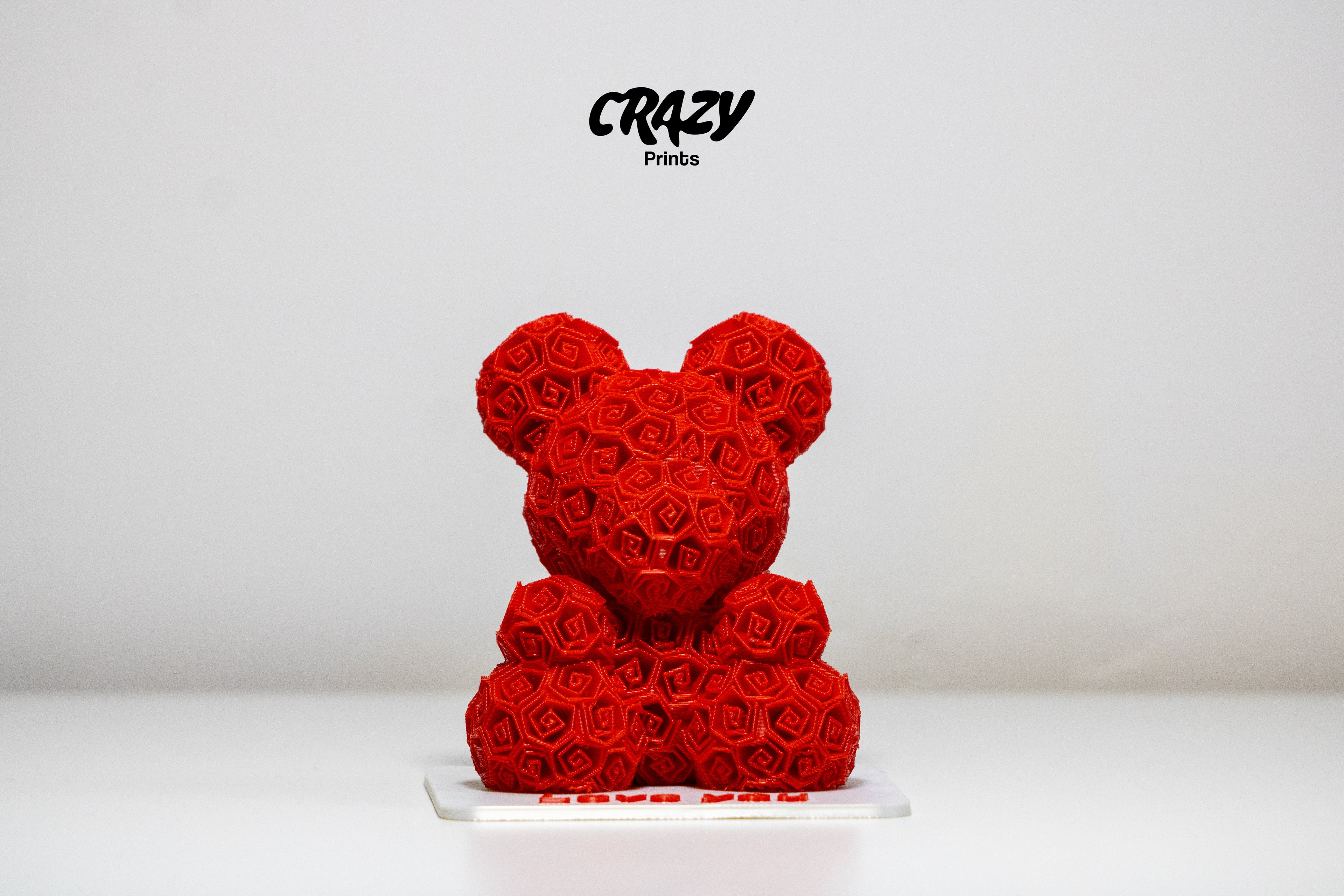 Rose Teddy Bear