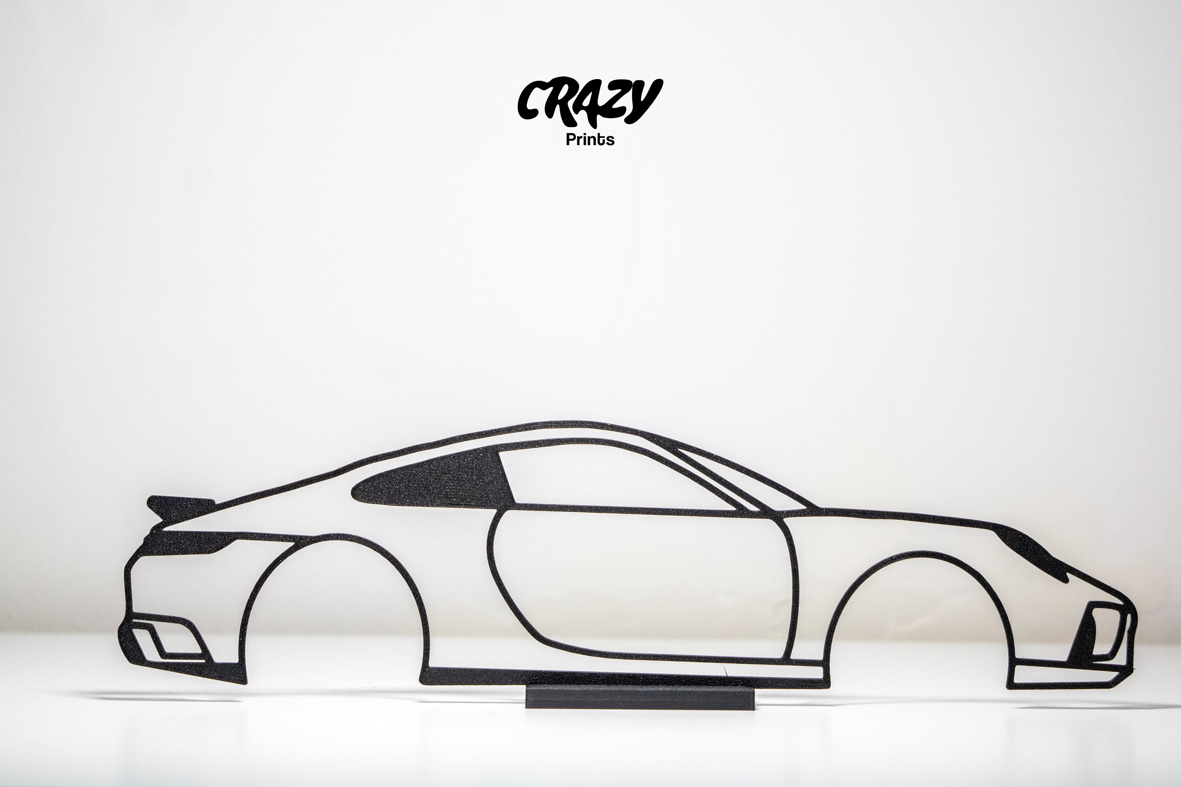 Porsche 911 Turbo S Car Line Art