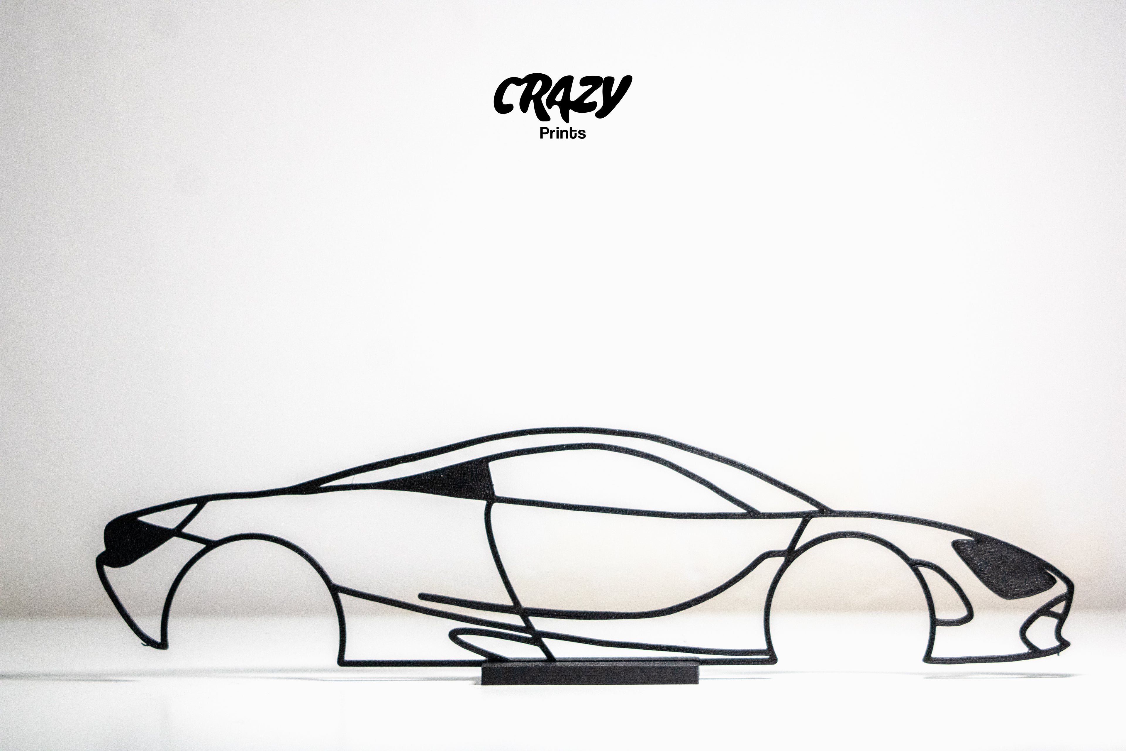 McLaren 720s Car Line Art
