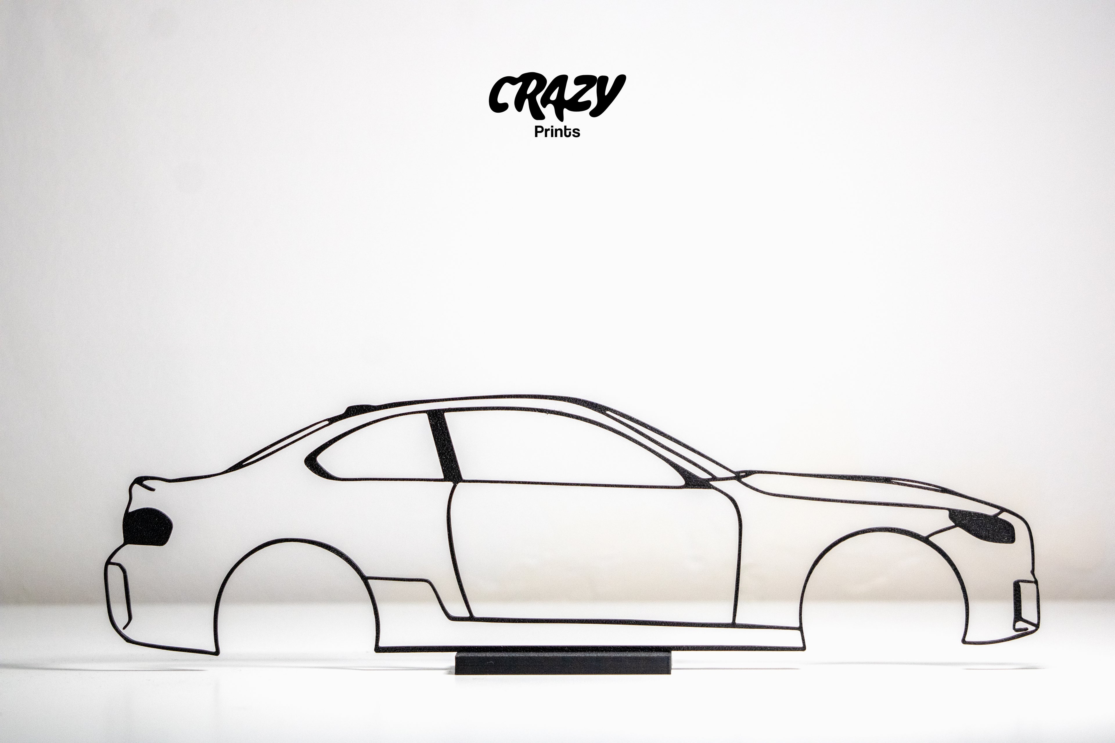 BMW G87 M2 Car Line Art