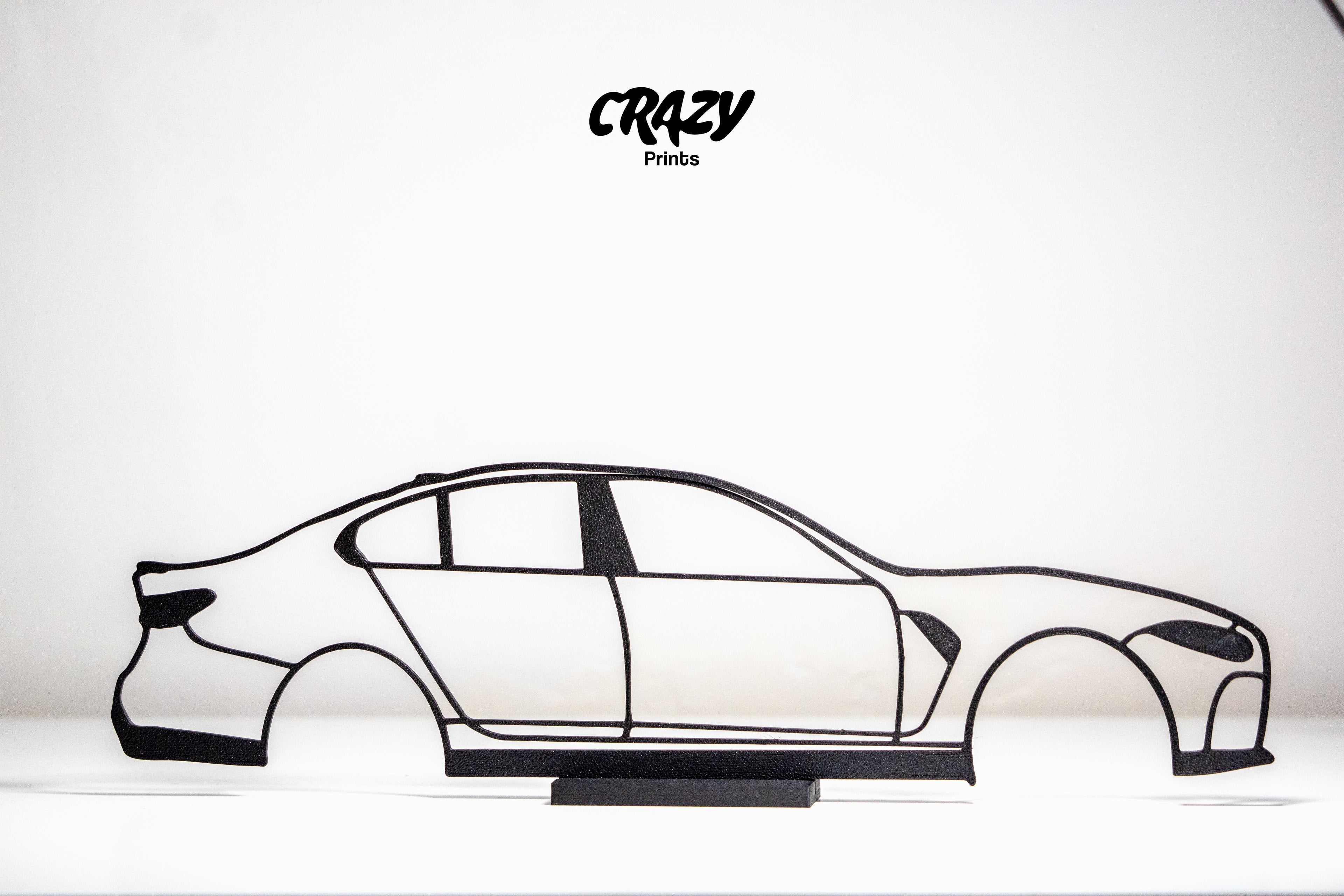 BMW G80 M3 Car Line Art