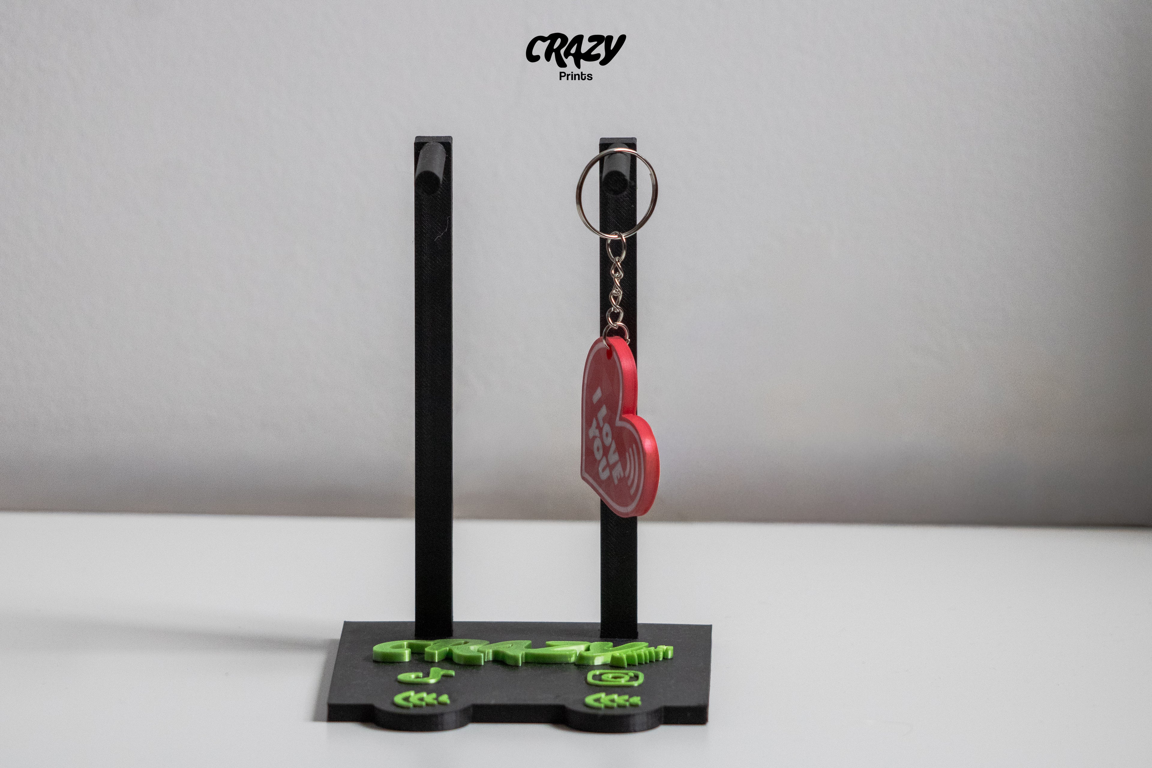 I Love You NFC Keychain